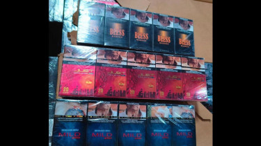 Bea Cukai gagalkan distribusi rokok ilegal