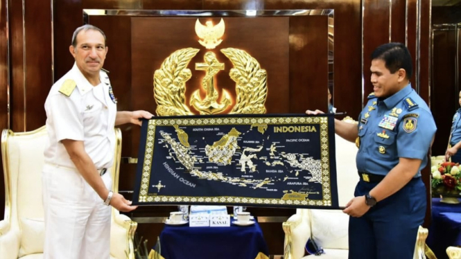 VIVA Militer: KSAL Muhammad Ali bertemu dengan Kasal Italia
