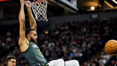 Pemain Minnesota Timberwolves Rudy Gobert