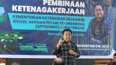 Staf Khusus Menteri Ketenagakerjaan, Caswiyono Rusydi Cakrawangsa