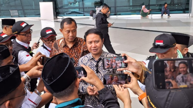Dirjen Penyelenggaraan Haji dan Umrah Hilman Latief