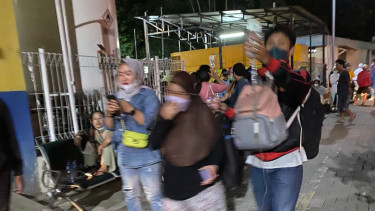 Pasien Rumah Sakit Hermina, Depok keluar ruangan saat terjadi kebakaran 