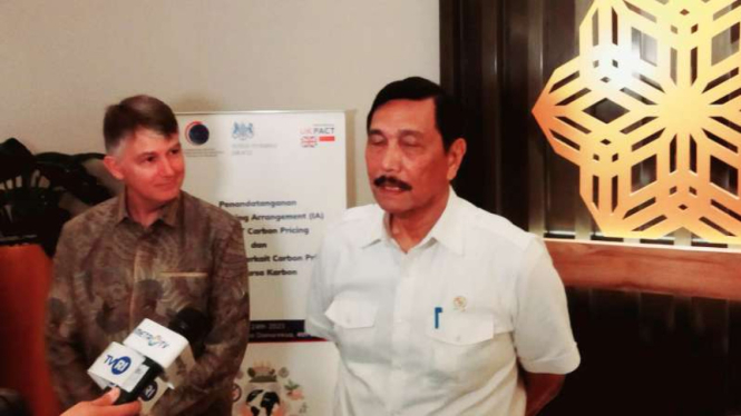Menko Marives Luhut Binsar Pandjaitan.