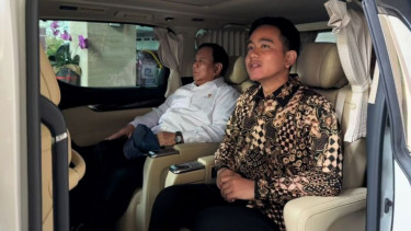 Bacapres Prabowo Subianto dan Wali Kota Solo Gibran Rakabuming Raka.