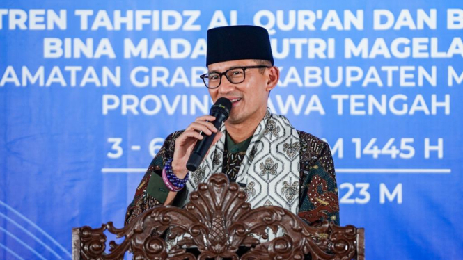 Menparekraf RI Sandiaga Uno