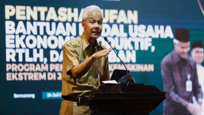 Gubernur Jawa Tengah Ganjar Pranowo