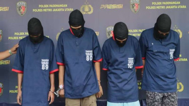 Tersangka pengeroyokan wartawan di Ancol