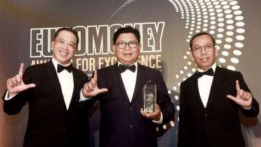 Bank Mandiri berhasil menyabet gelar Best Bank in Indonesia