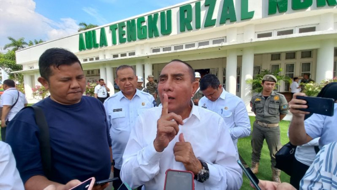 Gubernur Sumut, Edy Rahmayadi.