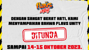 FLAVS memutuskan untuk menunda pelaksanaan hingga Oktober 2023