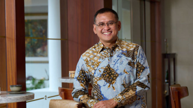 Direktur Utama PT Pupuk Indonesia (Persero), Rahmad Pribadi.