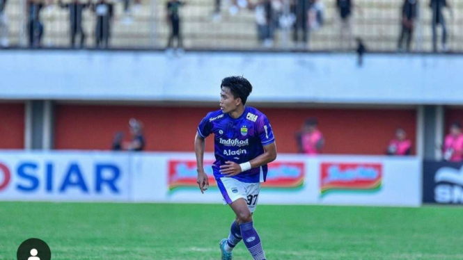 Pemain Persib Bandung Edo Febriansah