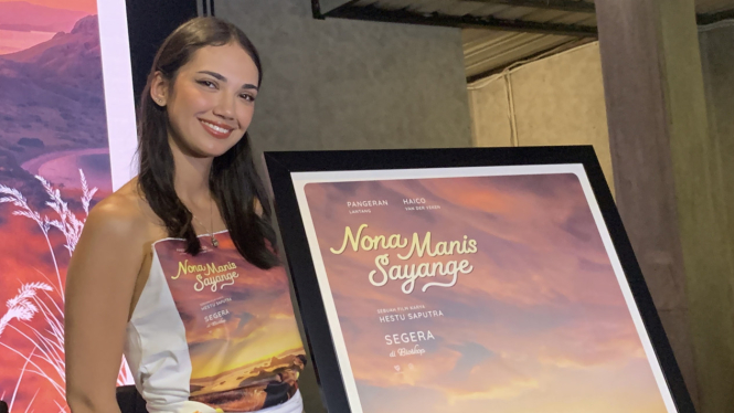 Aktris Haico Van Der Veken bintangi film Nona Manis Sayange