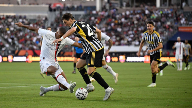 Duel Juventus vs AC Milan
