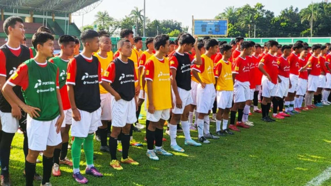  214 peserta ikuti seleksi Timnas U-17 di Stadion Teladan