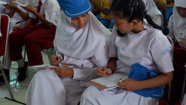 Ilustrasi siswa.