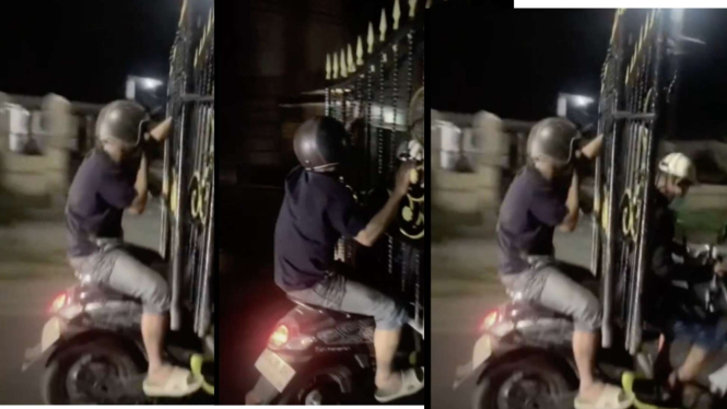 Maling Pagar Plat BK