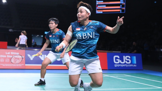 Ganda putri Indonesia, Apriyani Rahayu/Siti Fadia Silva Ramadhanti