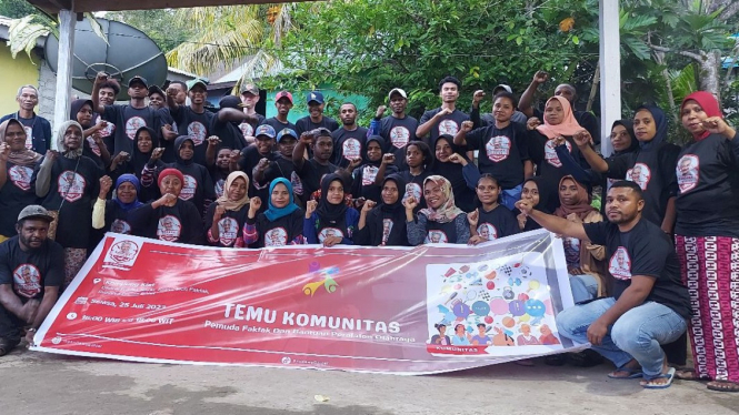 Silaturahmi dengan komunitas pemuda di Fakfak