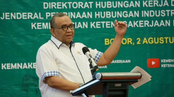 Wakil Menteri Ketenagakerjaan, Afriansyah Noor