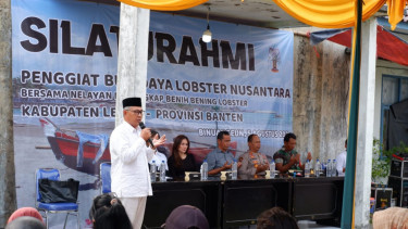 Silaturahmi pegiat budi daya lobster nusantara