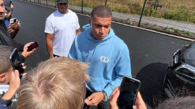 Striker PSG Kylian Mbappe