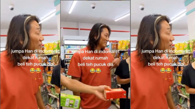Aktor Fast and Furious Sung Kang Belanja di Mini Market