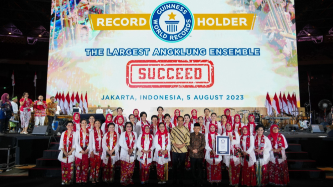 The Largest Angklung Ensemble