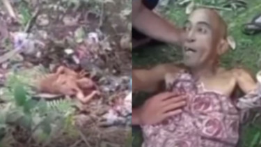 Kekek 70 Tahun Ditemukan Warga di Pembuangan Sampah