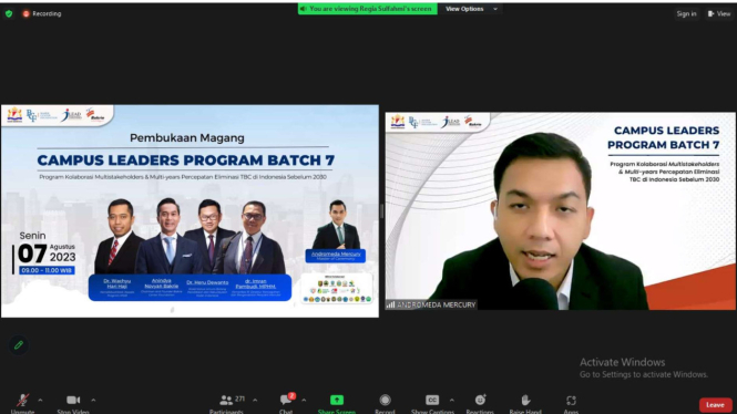 Pembukaan Magang Campus Leaders Program 7.