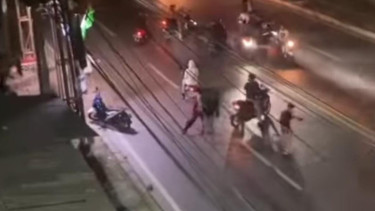 Seorang remaja disiram air keras oleh geng motor di Tangerang