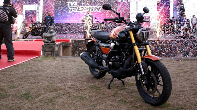 VIVA Otomotif: TVS Ronin dipasarkan di Bali