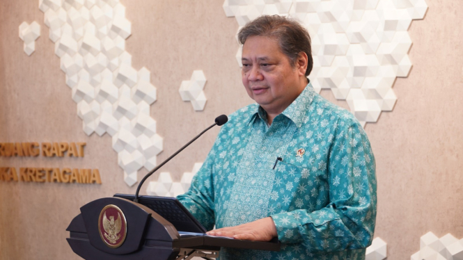 Menteri Koordinator Bidang Perekonomian, Airlangga Hartarto