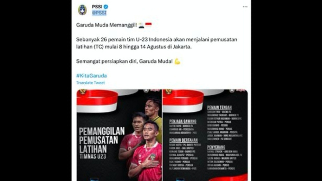 Timnas Indonesia U-23