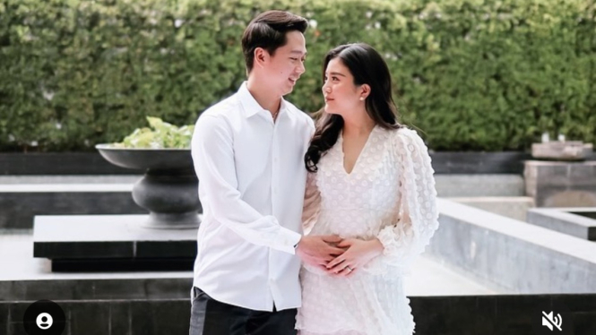 Kevin Sanjaya dan Valencia Tanoesoedibjo. 