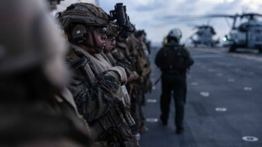 VIVA Militer: Pasukan Unit Ekspedisi Marinir ke-26 Amerika Serikat