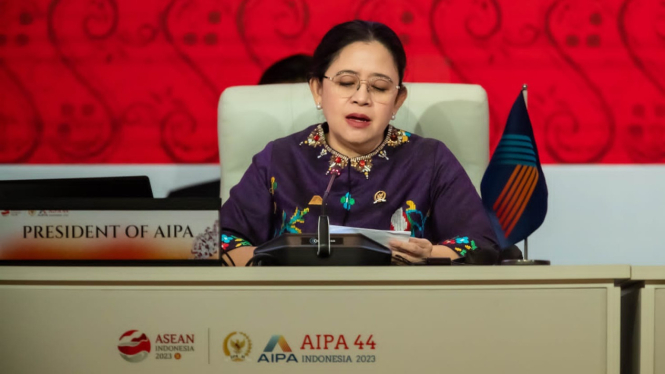 Ketua DPR RI sekaligus Presiden AIPA ke-44, Puan Maharani