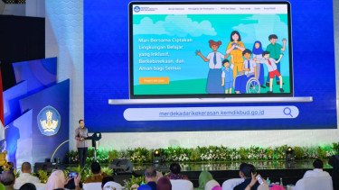 Mendikbudristek Nadiem Anwar Makarim meluncurkan Permendikbudristek PPKSP