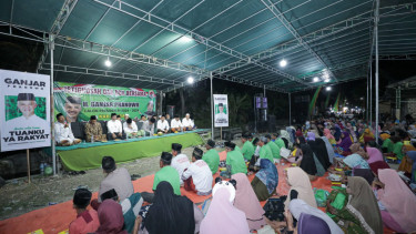 Santri gelar doa bersama untuk mendukung Ganjar di Pilpres 2024