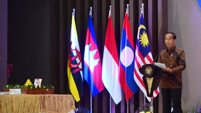 Presiden Jokowi Hadiri HUT ke-56 ASEAN 