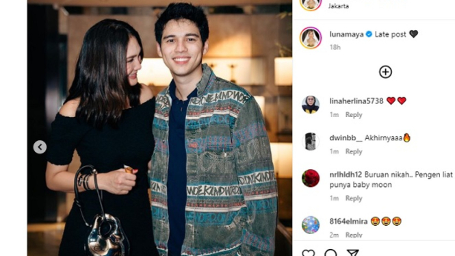 Luna Maya dan Maxime
