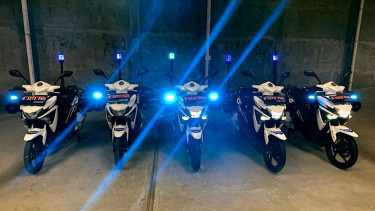 VIVA Otomotif: Motor listrik Selis Agats milik Dishub DKI Jakarta.