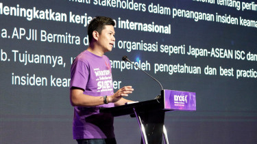 Ketua Umum APJII Muhammad Arif Angga.