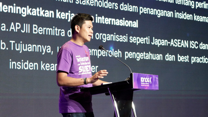 Ketua Umum APJII Muhammad Arif Angga.