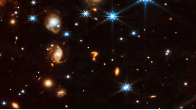 Gambar luar angkasa yang diambil Teleskop Antariksa Milik James Webb (JWST).