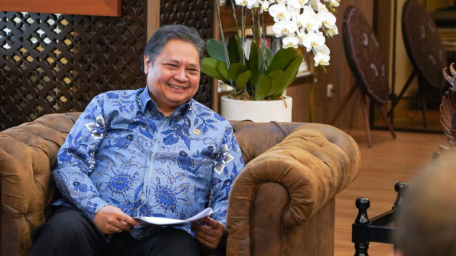 Menteri Koordinator Bidang Perekonomian, Airlangga Hartarto