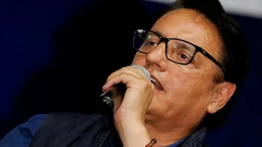 Kandidat presiden Ekuador, Fernando Villavicencio.