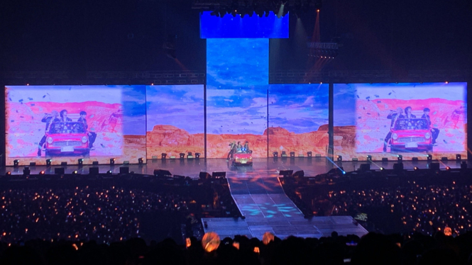 Konser Boy group Korea, TXT di Beach City International Stadium, Ancol, Jakarta