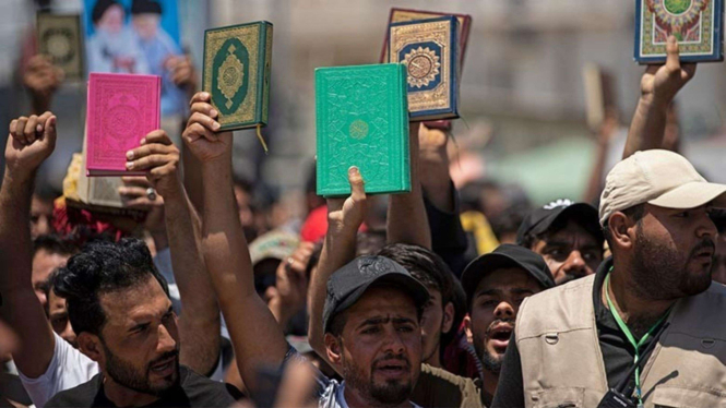 Irak memprotes pembakaran Alquran di Swedia