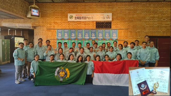 Paduan Suara El-Shaddai USU Sabet Gold dan Silver di Kompetisi Choir Jepang.